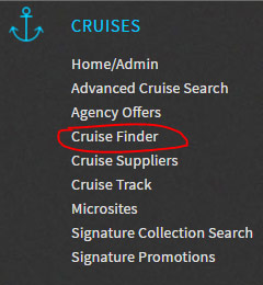 Cruise Finder Tool