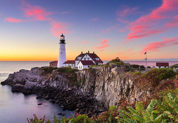 Cape Elizabeth Lighthouse Maine
